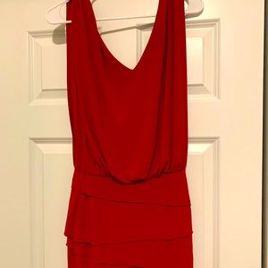 Red Short Cocktail / Club Dress